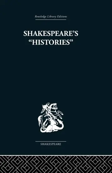 Cover of Shakespeare's History
