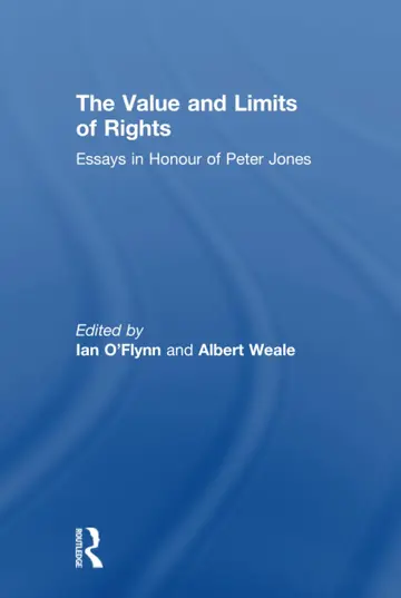 Cover of The Value and Limits of Rights