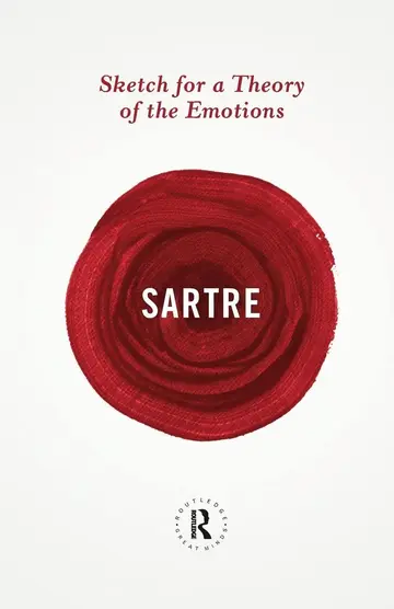 Cover of Sketch for a Theory of the Emotions