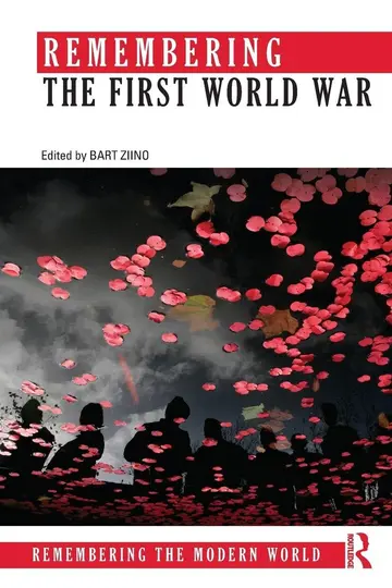 Cover of Remembering the First World War