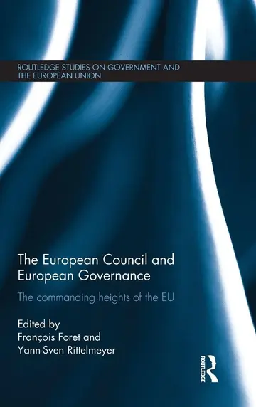 Cover of The European Council and European Governance