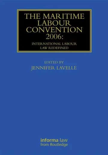 Cover of The Maritime Labour Convention 2006