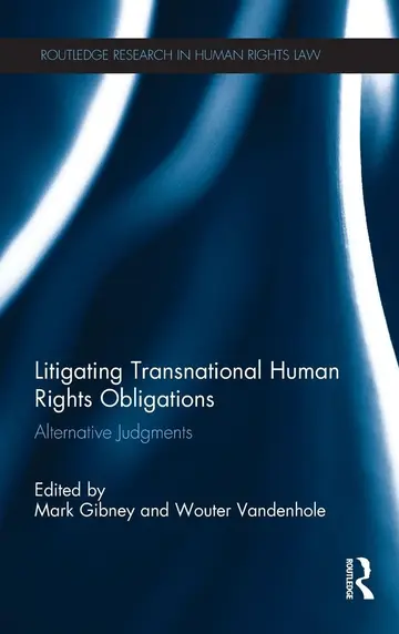 Cover of Litigating Transnational Human Rights Obligations