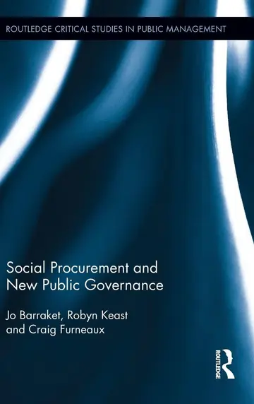 Cover of Social Procurement and New Public Governance