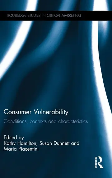 Cover of Consumer Vulnerability