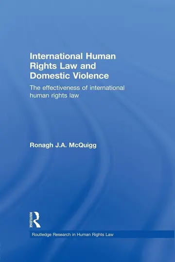Cover of International Human Rights Law and Domestic Violence