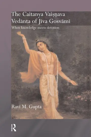 Cover of The Chaitanya Vaishnava Vedanta of Jiva Gosvami