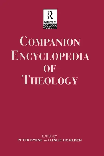 Cover of Companion Encyclopedia of Theology