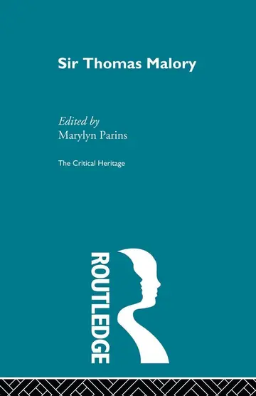 Cover of Sir Thomas Malory