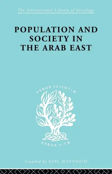Cover of Populatn Soc Arab East Ils 68