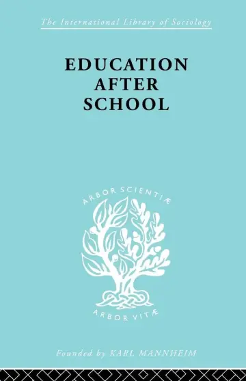 Cover of Education after School