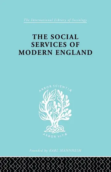 Cover of The Social Services of Modern England
