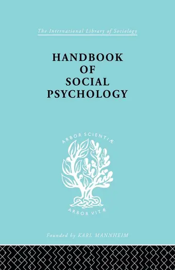 Cover of Handbook of Social Psychology