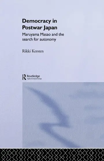 Cover of Democracy in Postwar Japan