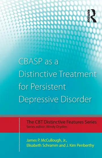 Cover of CBASP as a Distinctive Treatment for Persistent Depressive Disorder