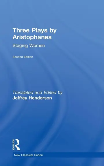 Cover of Three Plays by Aristophanes