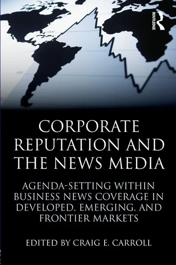 Cover of Corporate Reputation and the News Media
