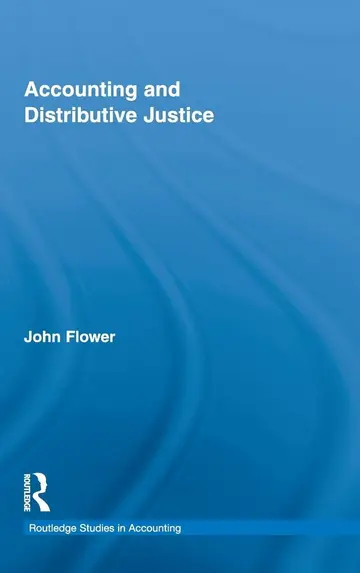 Cover of Accounting and Distributive Justice