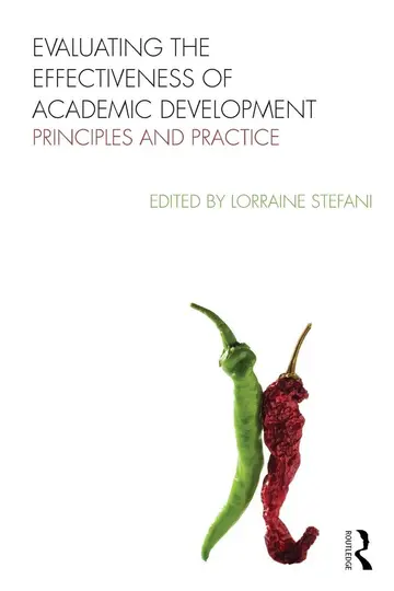 Cover of Evaluating the Effectiveness of Academic Development
