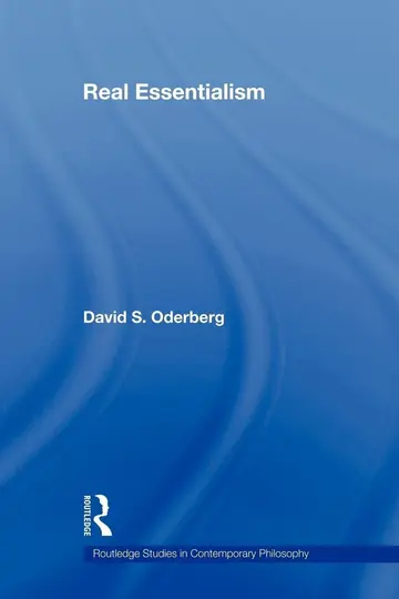 Cover of Real Essentialism