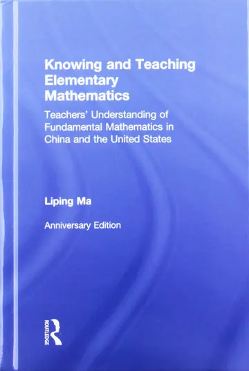 Cover of Knowing and Teaching Elementary Mathematics