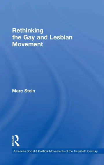 Cover of Rethinking the Gay and Lesbian Movement