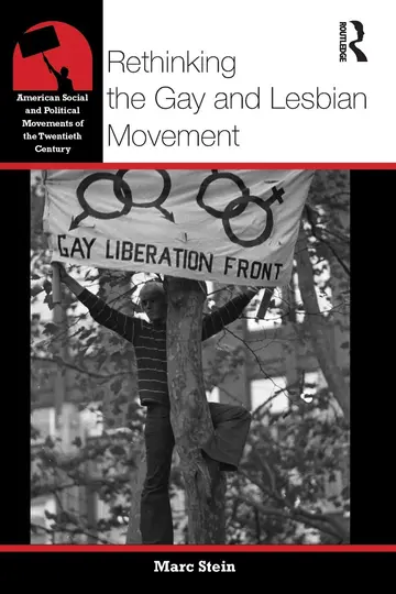 Cover of Rethinking the Gay and Lesbian Movement