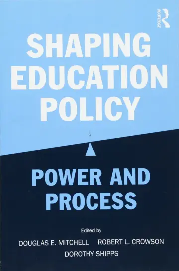 Cover of Shaping Education Policy