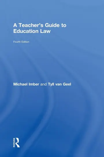 Cover of A Teacher's Guide to Education Law