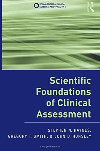 Cover of Scientific Foundations of Clinical Assessment