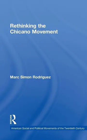 Cover of Rethinking the Chicano Movement