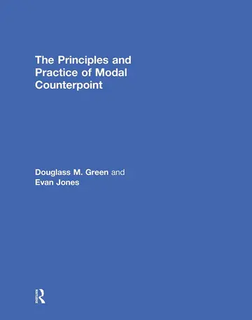 Cover of The Principles and Practice of Modal Counterpoint
