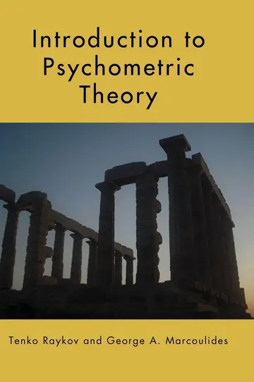 Cover of Introduction to Psychometric Theory