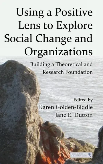 Cover of Using a Positive Lens to Explore Social Change and Organizations