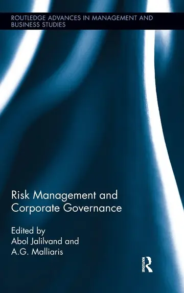 Cover of Risk Management and Corporate Governance