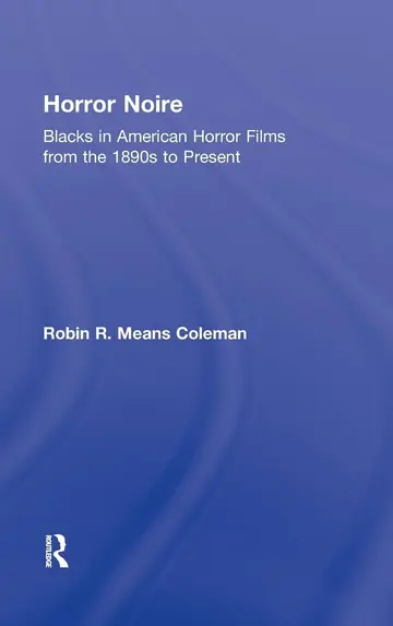 Cover of Horror Noire