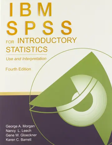 Cover of IBM SPSS for Introductory Statistics