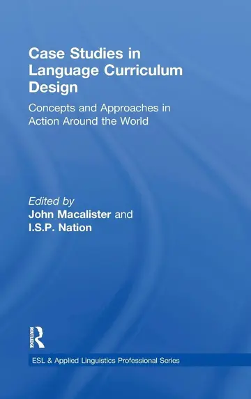 Cover of Case Studies in Language Curriculum Design