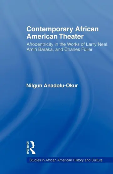 Cover of Contemporary African American Theater