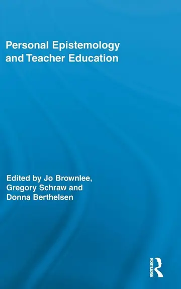 Cover of Personal Epistemology and Teacher Education