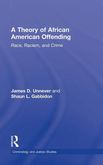 Cover of A Theory of African American Offending