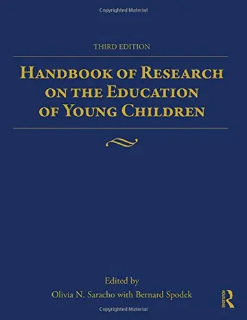 Cover of Handbook of Research on the Education of Young Children