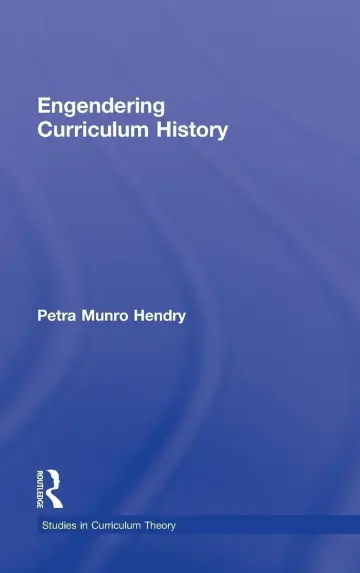 Cover of Engendering Curriculum History