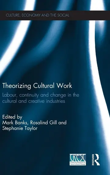 Cover of Theorizing Cultural Work