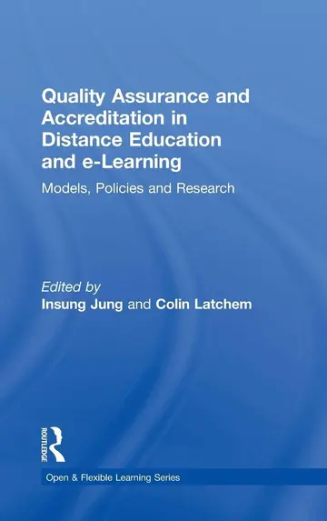 Cover of Quality Assurance and Accreditation in Distance Education and E-Learning
