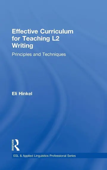 Cover of Effective Curriculum for Teaching L2 Writing