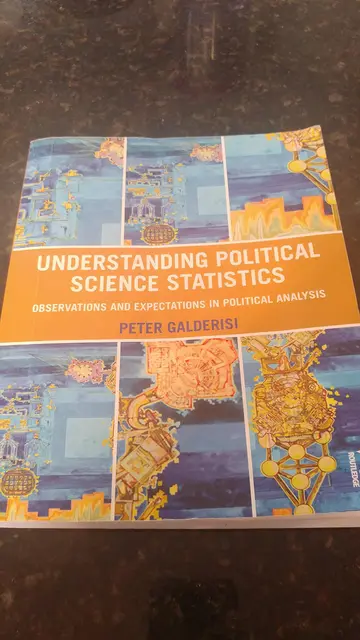 Cover of Understanding Political Science Statistics