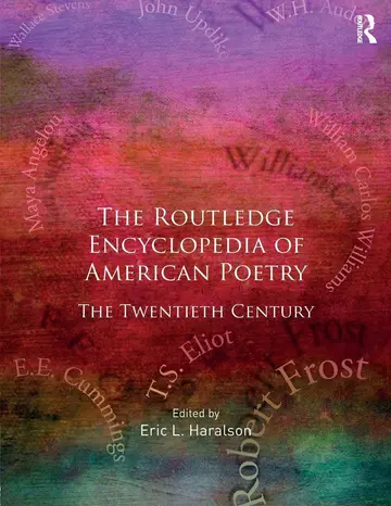 Cover of The Routledge Encyclopedia of American Poetry