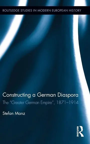Cover of Constructing a German Diaspora