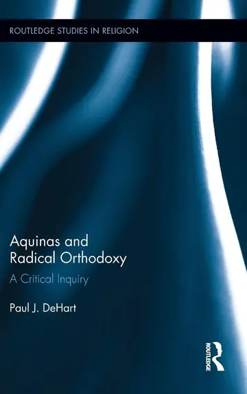 Cover of Aquinas and Radical Orthodoxy